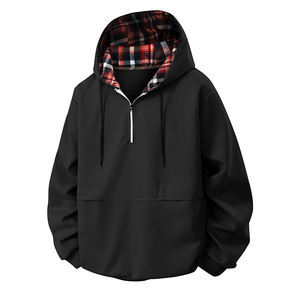 Chaqueta de Forro Polar Personalizada con Logotipo ODM para Hombre, Otoño Invierno, Casual, con Múltiples Bolsillos con Cremallera en el Brazo, con Capucha, Larga, Resistente al Viento, Talla Grande - Product Image 2