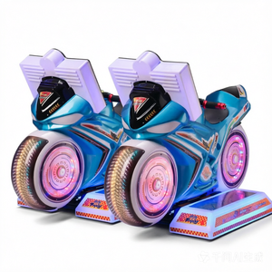 Machine de jeu d'arcade 3D de simulation de moto à monnayeur pour enfants - Product Image 1