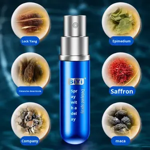 Siyi <span class=keywords><strong>Little</strong></span> Blue Bottle 6ml Spray retardateur D Type 10g Lubrifiant sexuel externe pour hommes Autres additifs - Product Image 3