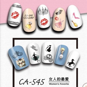 Nueva llegada 3D personalizado <span class=keywords><strong>San</strong></span> <span class=keywords><strong>Valentín</strong></span> Rosa flor <span class=keywords><strong>uñas</strong></span> arte pegatina impermeable plástico 3D <span class=keywords><strong>uñas</strong></span> calcomanías al por mayor a granel - Product Image 2