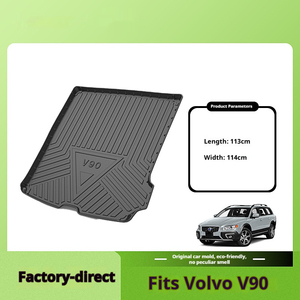 Tappetino per Auto Facile da Pulire per <span class=keywords><strong>Volvo</strong></span> <span class=keywords><strong>S60</strong></span> S60L S80L S90 V40 V60 V90 2009-2026, Tappeto Bagagliaio Ecologico, Tappetino Vano di Carico - Product Image 6