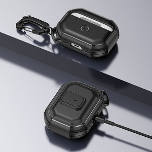 Étui de la série couleur unie pour <span class=keywords><strong>AirPods</strong></span> <span class=keywords><strong>Pro</strong></span> <span class=keywords><strong>2</strong></span> 1/<span class=keywords><strong>2</strong></span> 3 4 sans fil pour écouteurs Bluetooth bouton de verrouillage des prix accessoire de couverture de casque - Product Image 6