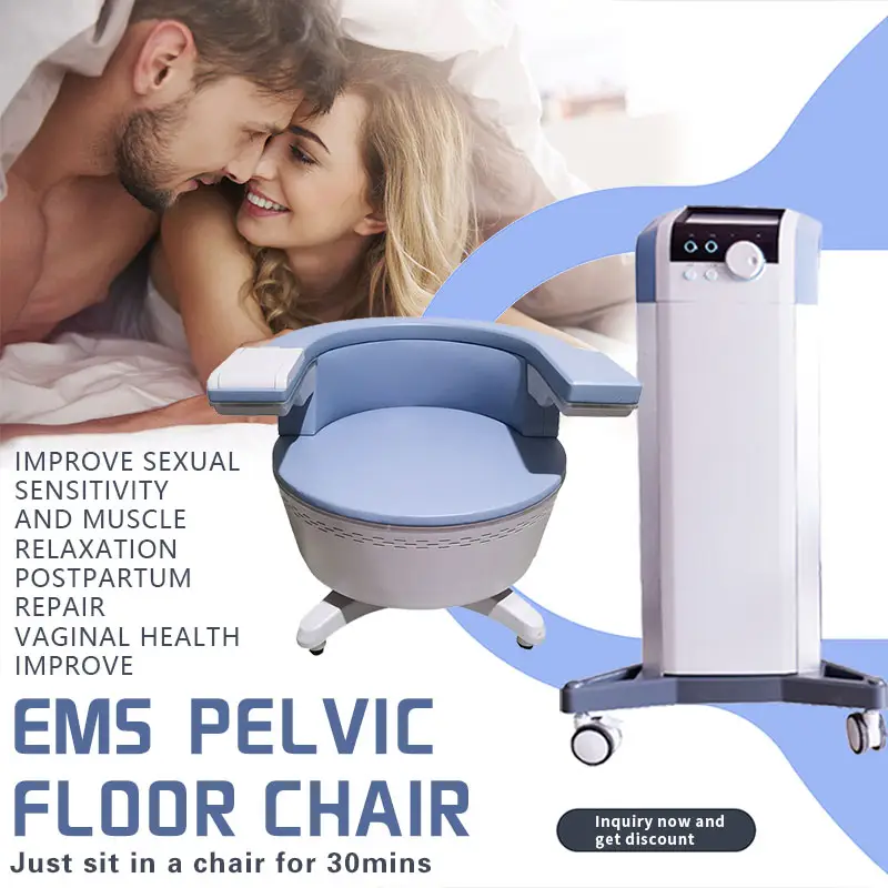 Non Invasive Pelvic Floor Chair Maquina Strengthening Ems Pelvic Muscles Chair Promote Postpartum Repair Ems Pelvic Floor Chair