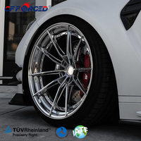Nouvelles jantes en alliage d'aluminium forgé CF Performance 18 19 20 21 22 pouces 5x112 pour M4/M3, design concave poli de course, universelles