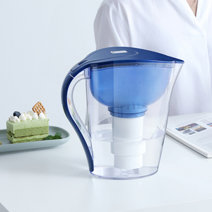 <span class=keywords><strong>Pichet</strong></span> de filtre à eau de 10 tasses sans Bpa Filtration rapide pour l'eau potable domestique Portable réduit le plastique lourd de <span class=keywords><strong>plomb</strong></span> de chlore - Product Image 4