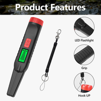 Nouvel arrivage Détecteur de métaux portable Détection de haute précision pour la chasse au trésor avec détection du cuivre, de l'argent et de l'or