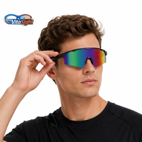 Lunettes de soleil audio intelligentes pour le cyclisme, à oreille ouverte, UV400, étanches IPX5, légères, pour contrôle tactile, musique et appels, style européen