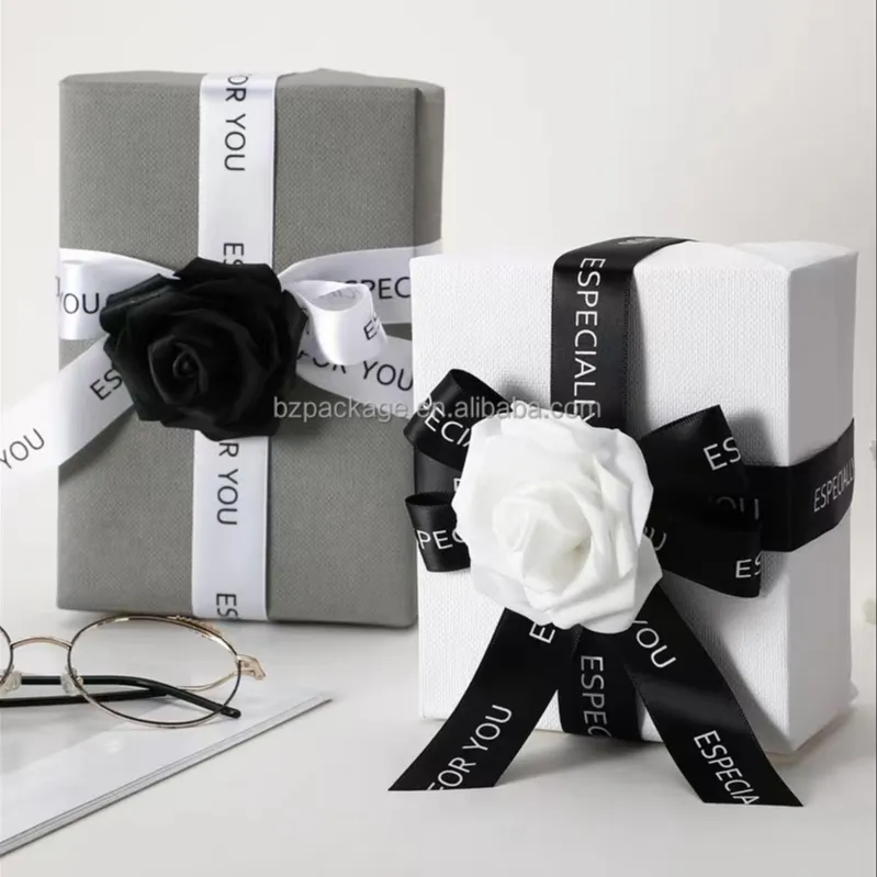 Sacs-cadeaux de luxe Bijoux personnalisés Sac cadeau Collier Boîte à dessin Meilleur sac cadeau avec logo personnalisé Prix d'usine