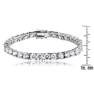 TD Collette Z classico Cubic Zirconia bracciale Tennis elegante Base in metallo accessori moda - Product Image 2