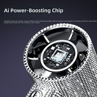 Ventilateur portable turbo S5 Diamond Fan avec écran LED et 199 réglages pour extensions de cils - Vente en gros usine