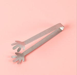 DFT06-5 Stock Promotion Gifts Wholesale Cheap Made in China Hand Palm Finger Shape Ice Tongs Sugar Mini Tongs - Product Image 6