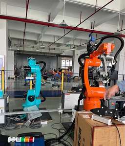 แขนหุ่นยนต์เชื่อมอุตสาหกรรม 6 แกน พร้อม PLC และมอเตอร์ หุ่นยนต์เชื่อมอัตโนมัติ ความแม่นยำ 0.05 มม. แขนหุ่นยนต์ CNC - Product Image 4