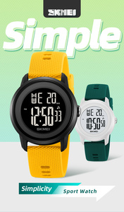 <span class=keywords><strong>Montre</strong></span> numérique sportive LED SKMEI 2218 avec fonction lumineuse, bracelet en silicone en <span class=keywords><strong>gros</strong></span>, <span class=keywords><strong>montre</strong></span>-bracelet pour femmes, alarme, Relojes Hombr - Product Image 6