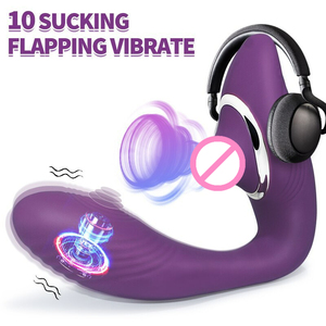 Vibratore Succhiante per Clitoride, Stimolatore Clitorideo in Silicone, Dildo Vibrante per Masturbazione Femminile, Giocattoli Sessuali per Donna - Product Image 2