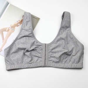 <span class=keywords><strong>Reggiseno</strong></span> Post-Operatorio per Mastectomia con Tasca, Chiusura Frontale, Senza Ferretto, Coppa Morbida in <span class=keywords><strong>Cotone</strong></span>, per Donne Adulte, Taglia Media, Spalline Sottili - Product Image 1