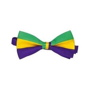 Mardi Gras Apparel <span class=keywords><strong>Hombre</strong></span> Mujer Pajarita Púrpura Verde Oro Color Lentejuelas Pajarita <span class=keywords><strong>Tirantes</strong></span> Para Fat Tuesday Throw Party Supplies - Product Image 1