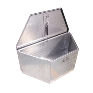 Boîte à outils robuste en alliage d'aluminium, étanche, antichoc, anti-poussière, personnalisable, coffre de rangement pour chantier, boîte à outils pour camion - Product Image 1