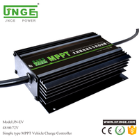 Contrôleur de charge solaire MPPT 650W portable économique 48V-96V avec surtension automatique 60V PV pour batterie LiFePO4