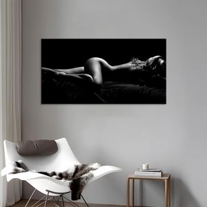 Peintures sur Toile et Art Mural Afrique Imprimé Tissu Romantique et Sexy Nu Féminin pour Décoration - Product Image 4