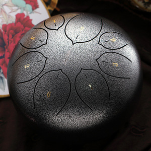 Tambor de Lengüetas de Acero de 10 Pulgadas, con Accesorios Completos, Tambor Handpan, Instrumento Musical Educativo para Principiantes, Regalo de Navidad - Product Image 5