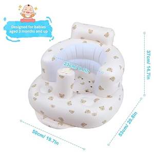 مبيعات المصنع مباشرة سميكة PVC كرسي تعلم الطفل المحمولة مقعد تدريب طفل رضيع بطانة مريحة - Product Image 2