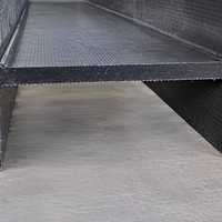 Profil d'escalier en PRF pultrudé, section structurelle en fibre de verre pour escaliers industriels, plateformes, passerelles et projets de construction
