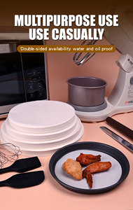 Tùy chỉnh in ấn Vòng Silicone double side tráng không dính không thấm mỡ giấy cho nấu ăn - Product Image 2