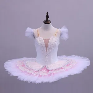 Розовый и белый градиент T0134, Сказочная балетная пачка с сахарной сливой, профессиональный пользовательский гайковерт