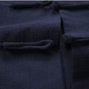 <span class=keywords><strong>M</strong></span>-5XL Kemeja Gaya Cina Tradisional Kung Fu Tai Chi Katun dan Linen Tang Suit Seragam Kemeja dan Blus Pakaian - Product Image 5