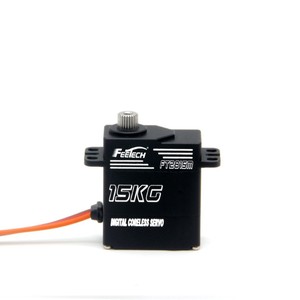 Servo Digital de 7.4V 15kg.cm 180 ° Motor sin núcleo con carcasa de aluminio y engranajes de acero para modelos RC K153 - Product Image 3