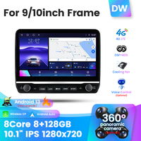 Radio para Auto MEKEDE DW con Android 15, GPS, Pantalla Universal de 9/10 Pulgadas, Audio, Cámara 360, Control por Voz