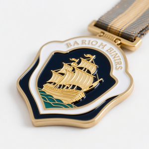 Plaques sportives personnalisées et colorées avec cordon pour les championnats d'athlétisme - Product Image 2