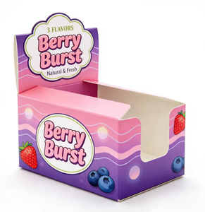 Caja de Embalaje Personalizada con Relieve y Laminación, <span class=keywords><strong>para</strong></span> Mostrador, Reciclada, con Línea de Desgarre - Product Image 2