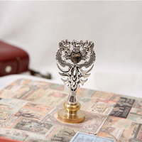 Promotionele Custom Logo Zegellak Stempel Gebruik Goedkope Metalen Lakzegel Stempel