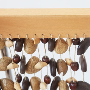 ZHQH <span class=keywords><strong>suono</strong></span> curativo semi naturali guscio carillon strumenti di noce naturale Shaker carillon - Product Image 3