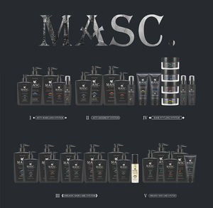 OTTO KAUNIS MASC. Prodotti organici per la cura dei <span class=keywords><strong>capelli</strong></span>/corpo/barba senza solfato per gli uomini - Product Image 1