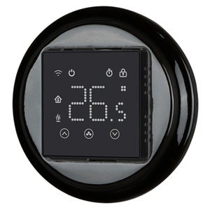 Thermostat intelligent rétro en céramique avec WIFI, <span class=keywords><strong>chauffage</strong></span> et refroidissement, interrupteur DHT-23 16A, thermostat numérique de <span class=keywords><strong>chauffage</strong></span>, interrupteur mural électrique - Product Image 1