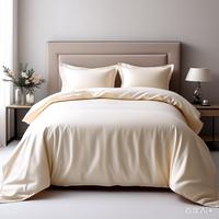 Parure de draps pleine grandeur 90 g/m² pour chambre à coucher et hôtel