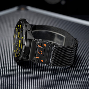 Bracelets de montre universels en acier inoxydable de 22 mm pour Huawei Watch GT6pro 46 mm, bracelet magnétique milanais pour Galaxy Watch 7/6/5/4 - Product Image 5