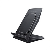 Support de charge sans fil vertical 15W pour téléphone, support de bureau pour smartphone (portrait/landscape) pour la maison, le bureau ou la table de chevet