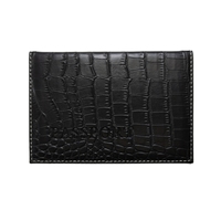 Fashion dompet kulit buaya, dompet kulit buaya, PU, pemegang paspor, pola buaya, mudah dibawa, Slot kartu, dompet Travel, barang baru kualitas tinggi, lucu