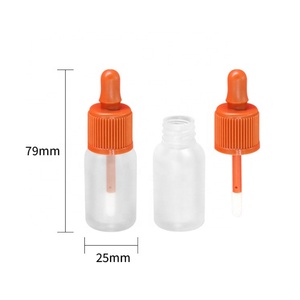 Tubos de Plástico con Diseño de Gotero para Brillo Labial, Botellas Vacías para Tinte Labial y Aceite Labial, Embalaje al por Mayor - Product Image 2