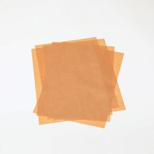 Papier alimentaire en silicone enduit, résistant à la graisse et à l'huile, en pâte de bois vierge, pour pizza, 500 pièces - Product Image 2