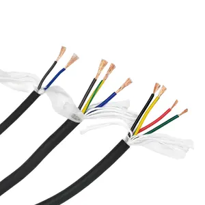 China Leverancier High-Flexibele 1Mm 5 Core Kabel Met Pvc Isolatie Voor Sleepketting Toepassingen