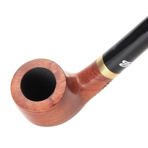 MUXIANG vendita calda tubo di tabacco in legno acrilico Churchwarden stelo tubi per fumatori con filtro da 3mm - Product Image 3
