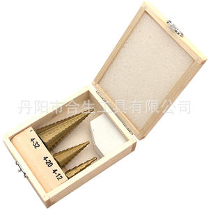 Mr <b>Drill</b> Metric <b>Step</b> <b>Drill</b> Bits 4-12mm Hex Shank Bright Finish For Nonferrous Metals 3-Piece Set - Product Image 3