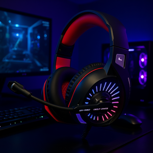 Auriculares para Juegos Xtrike Me GH-709 con Retroiluminación RGB y Micrófono para Consolas - Product Image 3