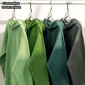 เสื้อสเวตเตอร์มีฮู้ดของผู้ชายผ้าคอตตอน100% GSM ใส่ได้ทั้งชายและหญิงมีฮู้ดขนาดใหญ่พิเศษปักโลโก้แบบลำลองใส่ได้500กำหนดเอง - Product Image 1