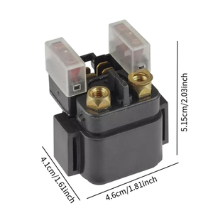 Relé Electromagnético de Arranque para Motocicleta, Válvula Solenoide de Arranque para <span class=keywords><strong>Yamaha</strong></span> <span class=keywords><strong>Raptor</strong></span> <span class=keywords><strong>125</strong></span> 250 700 YFM125R YFM250 - Product Image 4