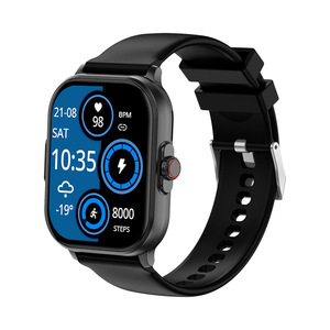 El <span class=keywords><strong>Mejor</strong></span> Reloj Inteligente Android E02 de <span class=keywords><strong>2023</strong></span> con Pantalla IPS Cuadrada de 2.01 Pulgadas, Carga Magnética de Plástico, Correa de Gel de Sílice, Frecuencia Cardíaca y Oxígeno en Sangre - Product Image 2